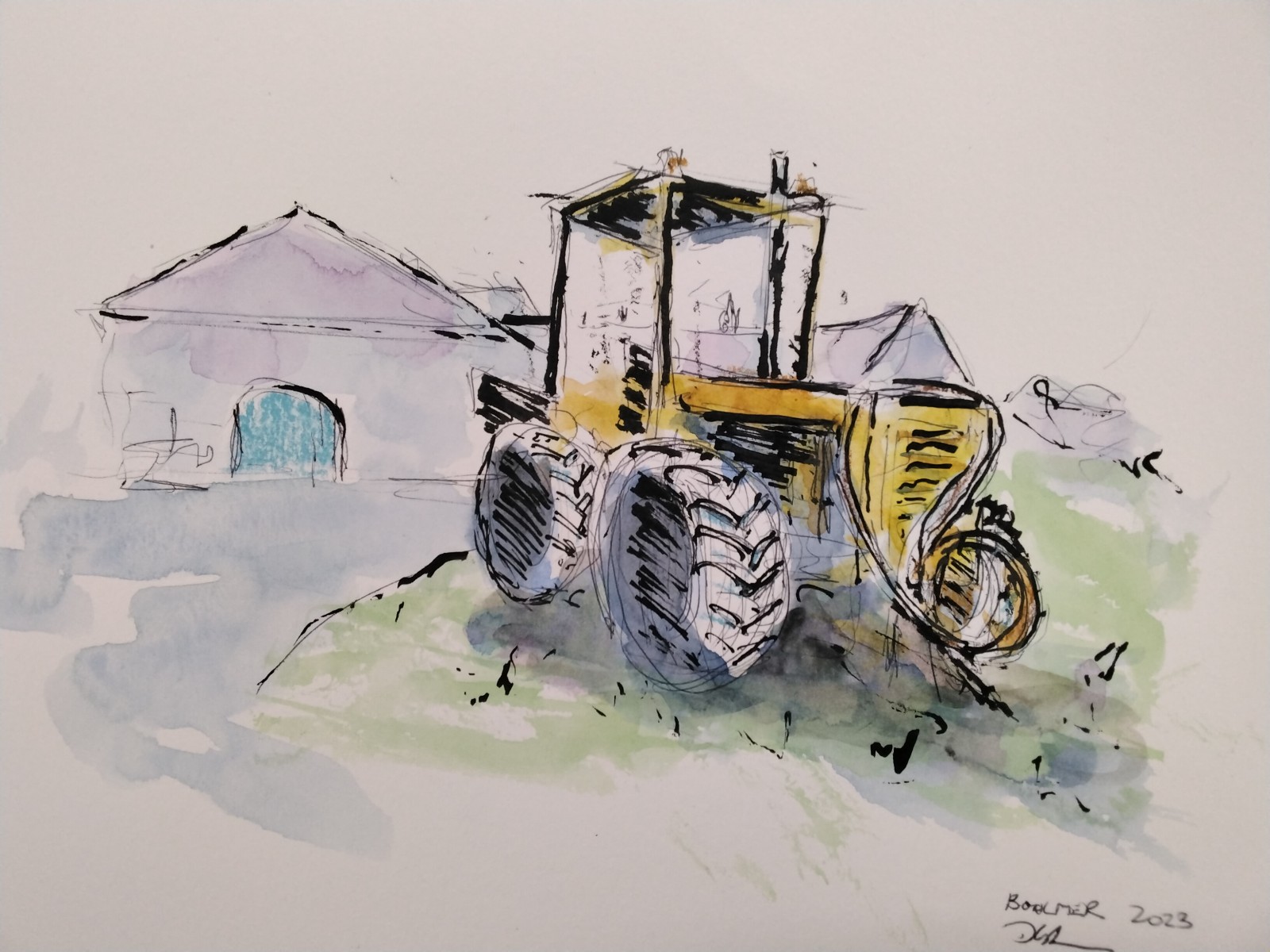 Boulmer tractor 1
