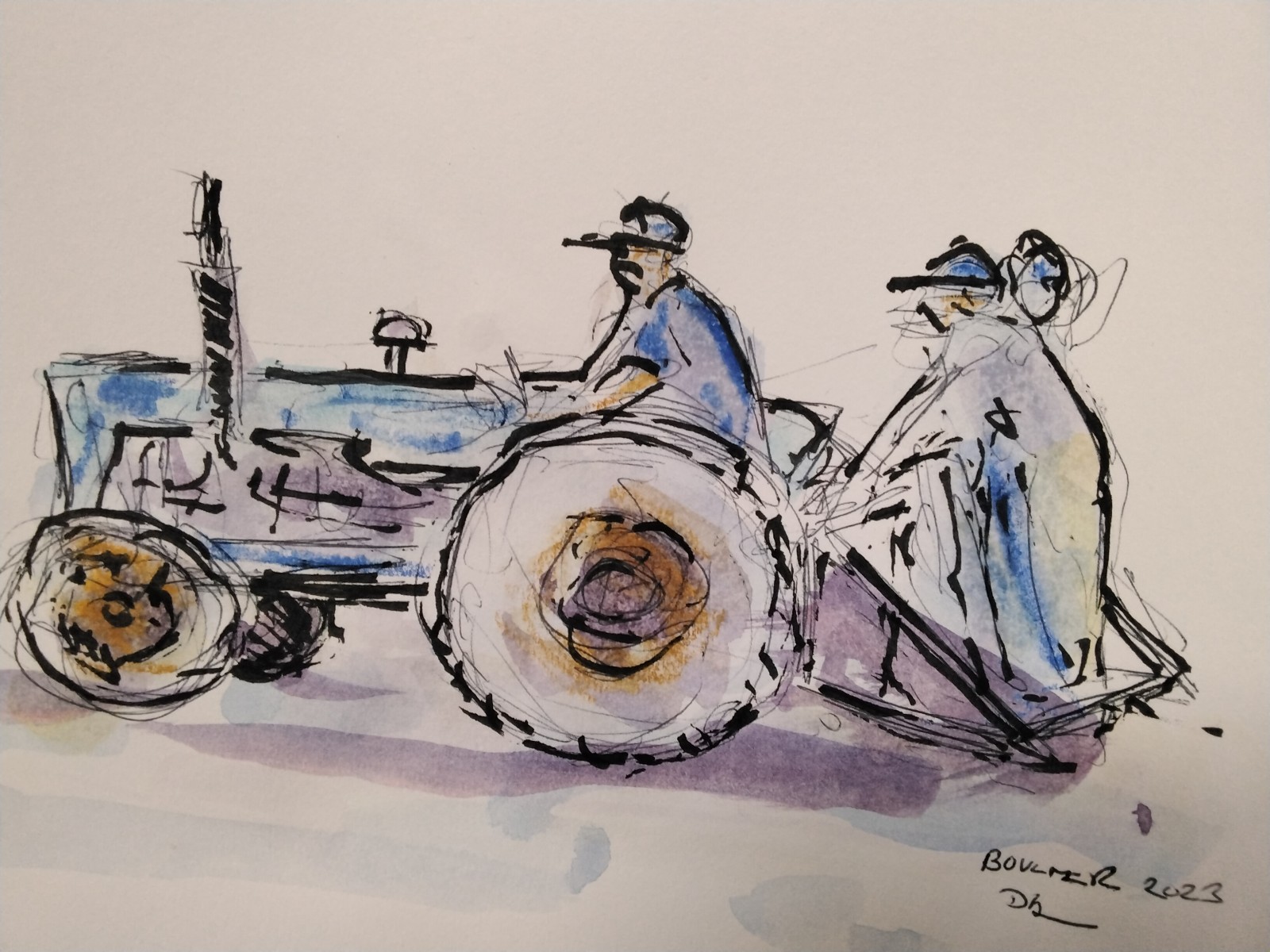 Boulmer tractor 2
