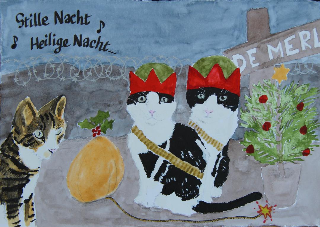Christmas Truce for Cats