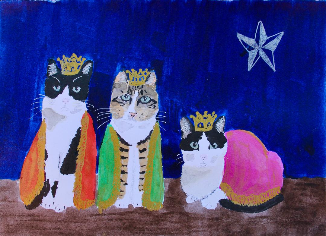 Three Cat Kings